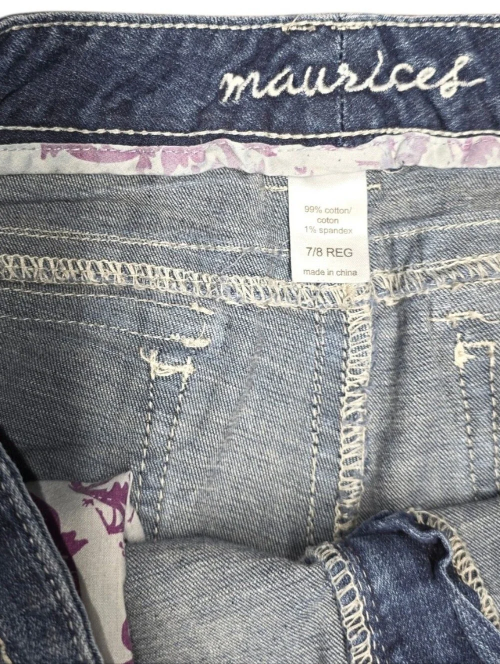 Denim Capris - Picture 4 of 5
